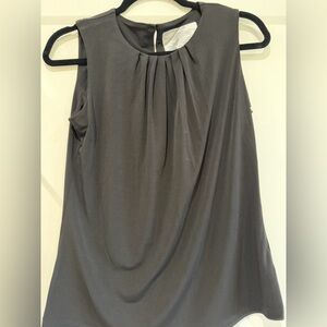 AVIVA Elegant Black Sleeveless Top